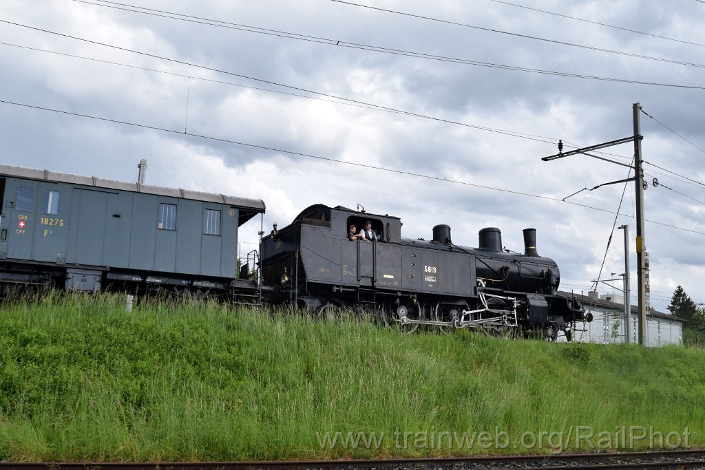 9120-0034-180524.jpg - SBB-CFF Eb 3/5 5819 / Brugg 18.5.2024