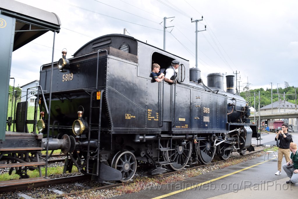 9121-0009-180524.jpg - SBB-CFF Eb 3/5 5819 / Brugg 18.5.2024