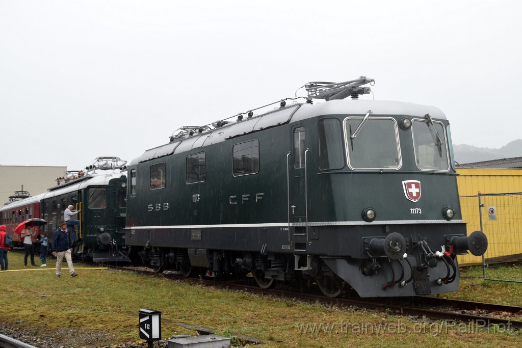 8735-0047-260823.jpg - DSF Re 4/4" 11173 + SBB-CFF Re 4/4' 10001 / Olten 26.8.2023