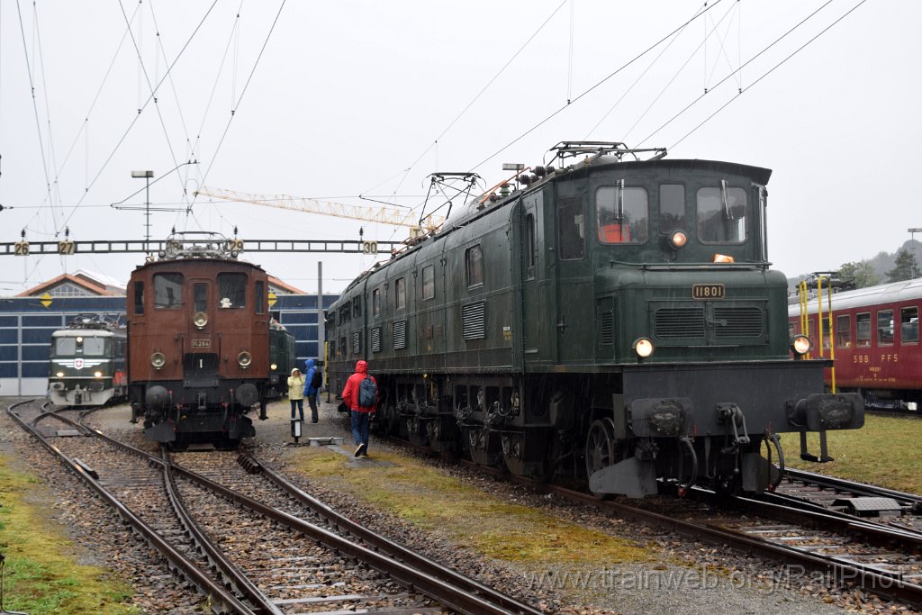 8735-0049-260823.jpg - SBB-CFF Ae 8/14 11801 + Ae 3/6''' 10264 / Olten 26.8.2023