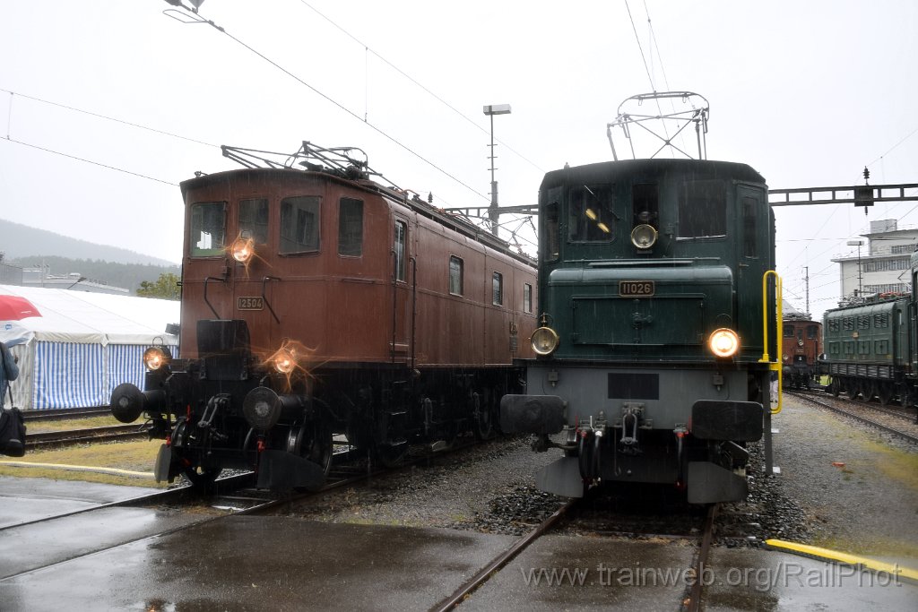 8736-0038-260823.jpg - SBB-CFF Be 4/7 12504 + Ae 4/7 11026 / Olten 26.8.2023