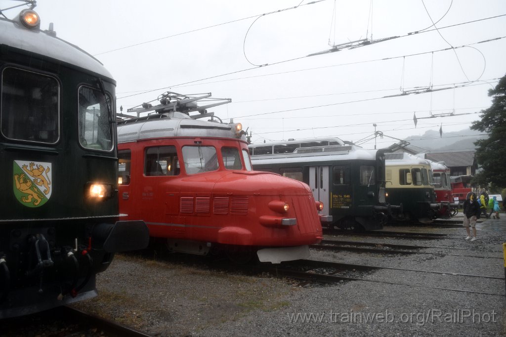8738-0027-260823.jpg - SBB-CFF RAe 4/8 1021 + BDe 4/4 1646 + EBT BDe 4/4" 201 "Burgdorf" + DSF BDe 4/4 2 / Olten 26.8.2023