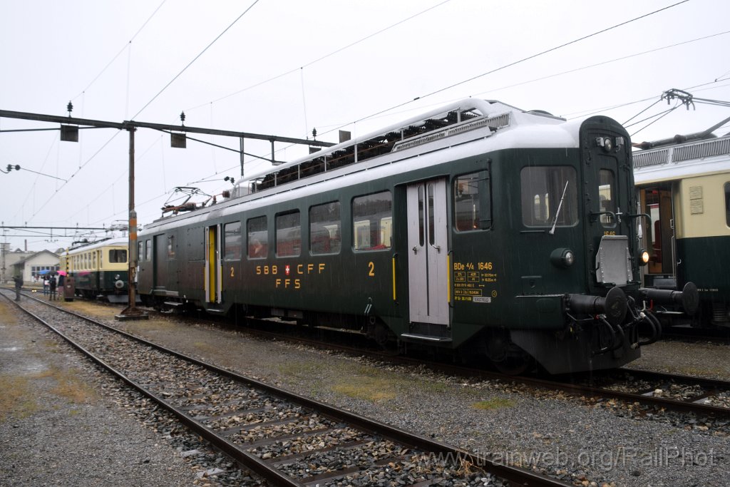 8738-0033-260823.jpg - SBB-CFF BDe 4/4 1646 + STB CFe 2/4 101 "La Dame du Léman" / Olten 26.8.2023