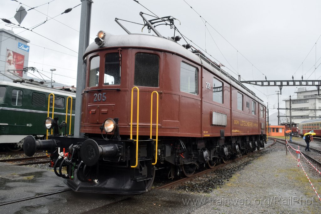 8740-0003-260823.jpg - BLS Ae 6/8 205 / Olten 26.8.2023