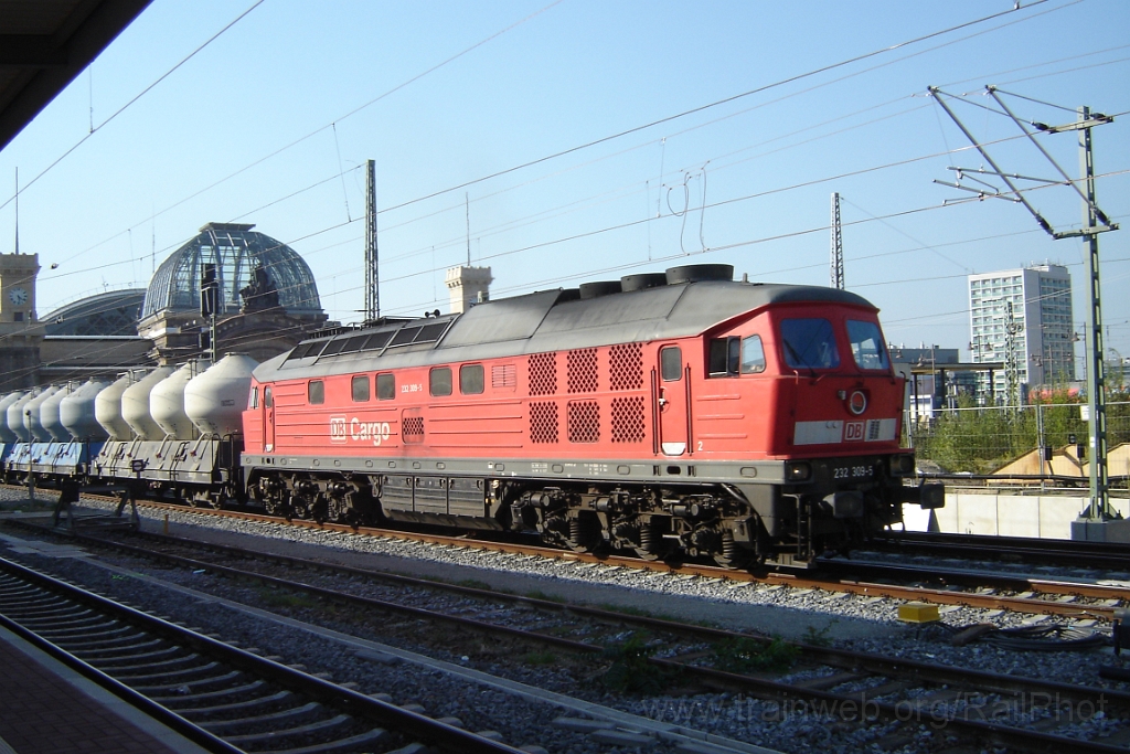 1234-0005-140906.jpg - DBAG 232.309-5 / Dresden Hbf 14.9.2006