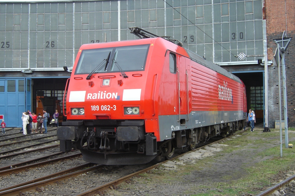 1245-0006-160906.jpg - Railion 189.062-3 / Cottbus 16.9.2006