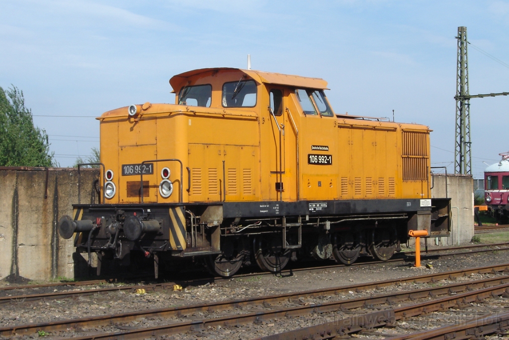 1248-0025-170906.jpg - DR V 106.992-1 / Chemnitz-Hilbersdorf 17.9.2006
