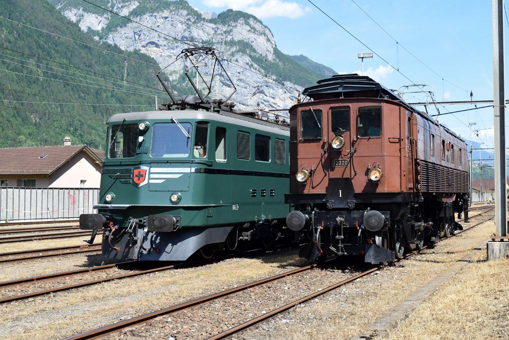 4484-0001-030617.jpg - SBB-CFF Ae 6/6 11411 "Zug" + SBB-CFF Be 4/6 12320 / Erstfeld 3.6.2017