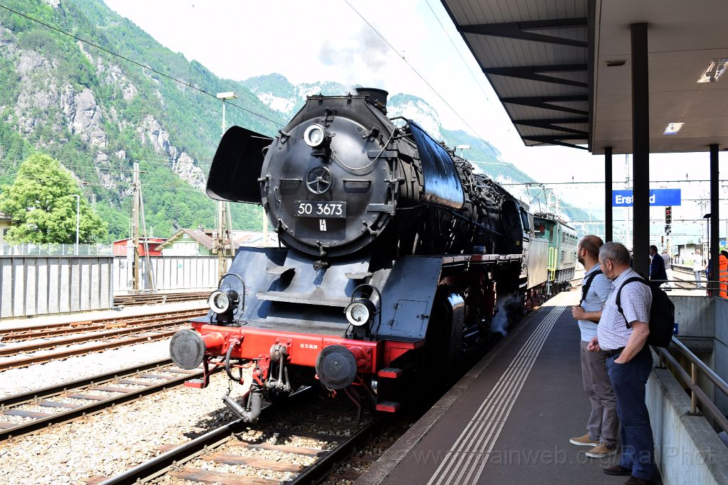 4486-0004-030617.jpg - SBB-CFF Ae 4/7 10987 + DR 50.3673 / Erstfeld 3.6.2017