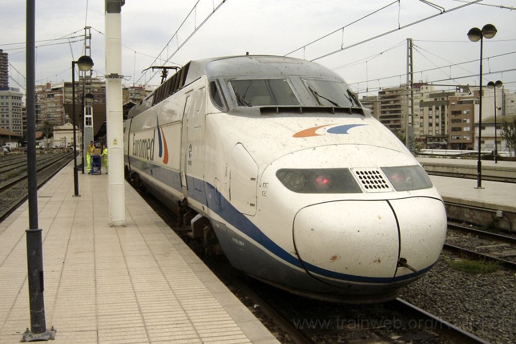 1435-0017-241007.jpg - Renfe 101.105-5 / Alicante - Estacion de Madrid 24.10.2007