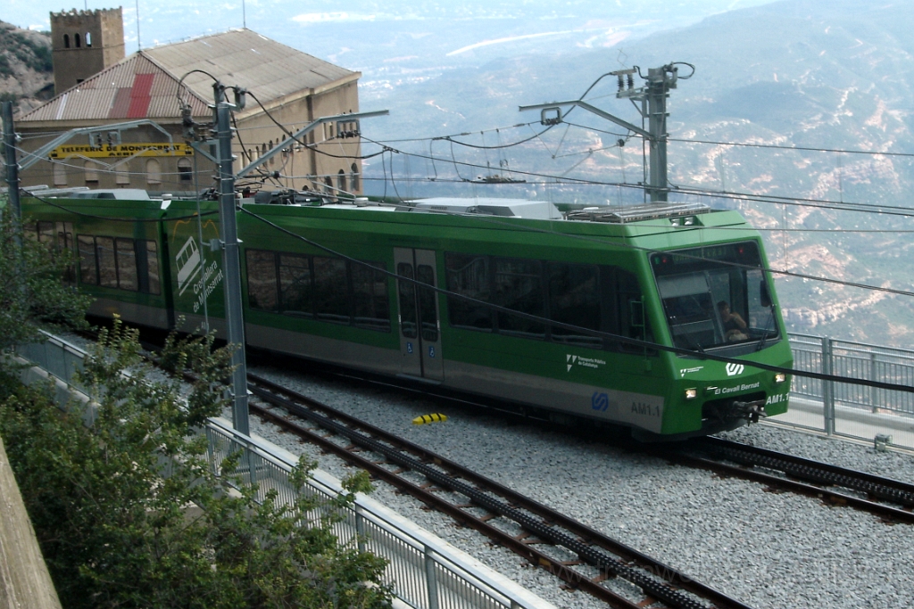 1104-0042-230905.jpg - FGC AM 1 / AM1.1 "El Cavall Bernat" / Montserrat 23.9.2005