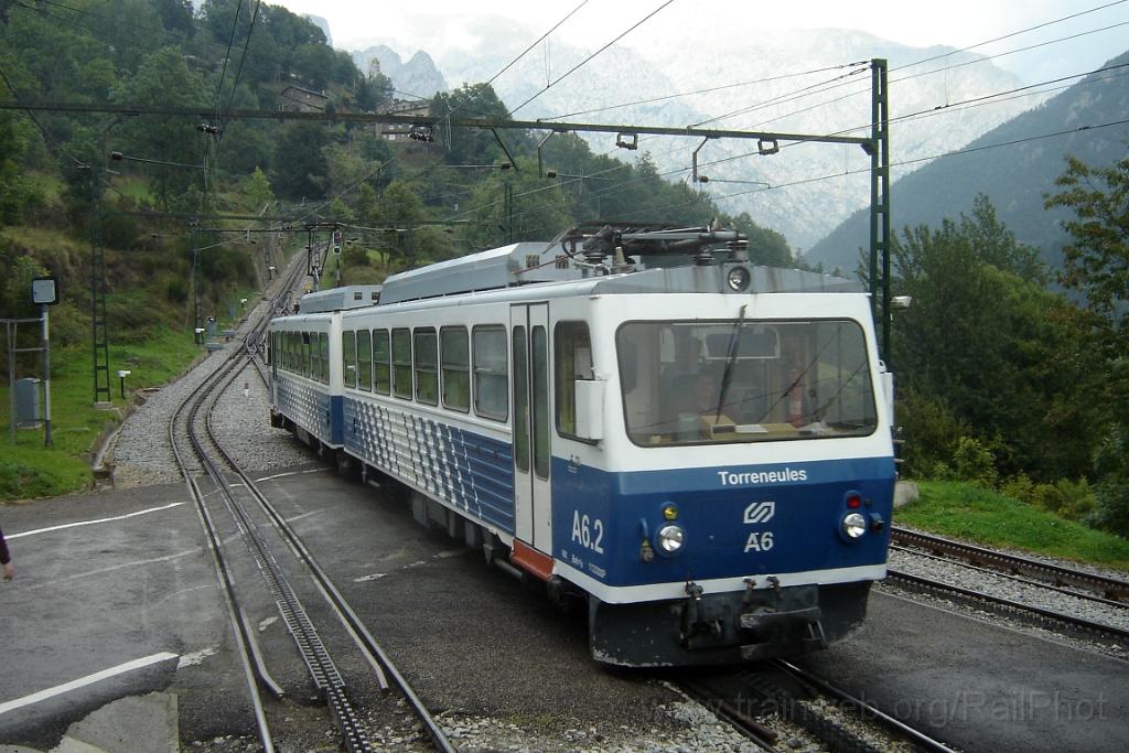 1106-0026-240905.jpg - FGC A 6 / A6.2 "Torreneules" / Queralbs 24.9.2005