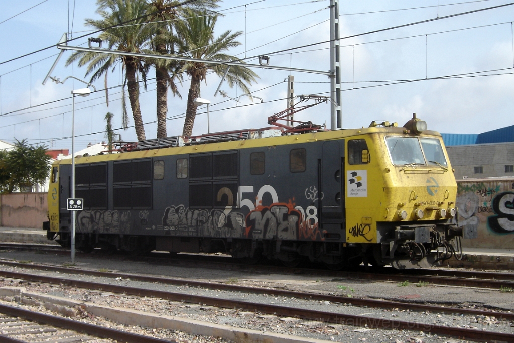 1123-0026-281005.jpg - Renfe 250.008-0 / Sagunt 28.10.2005