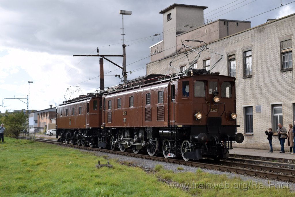 8845-0020-211023.jpg - SBB-CFF Ae 3/6" 10439 + Be 4/7 12504 / Olten 21.10.2023