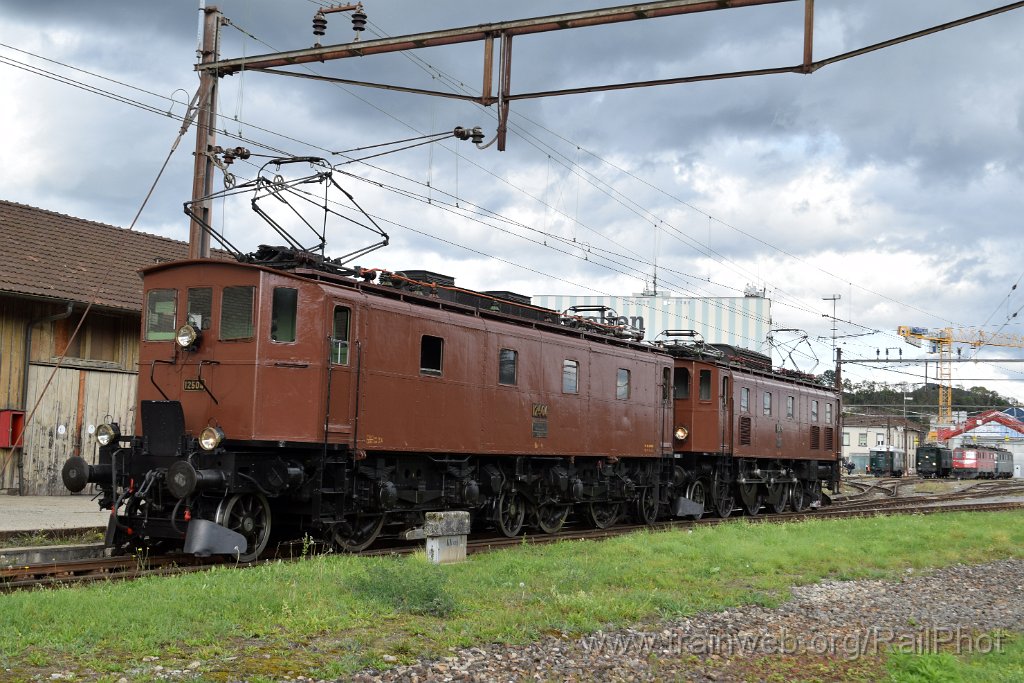 8845-0032-211023.jpg - SBB-CFF Ae 3/6" 10439 + Be 4/7 12504 / Olten 21.10.2023