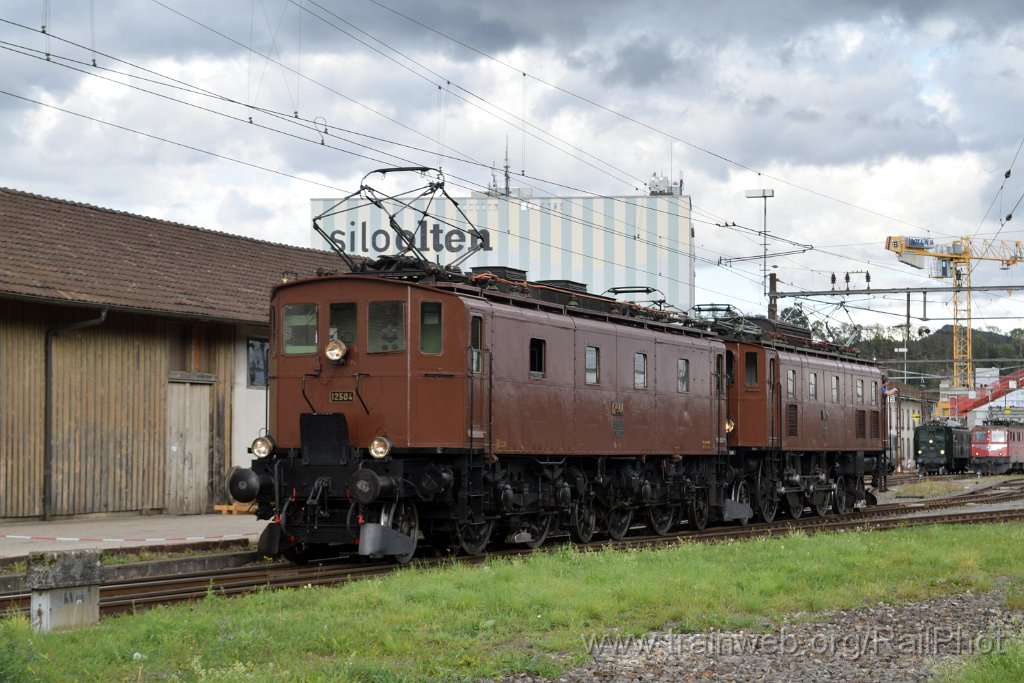 8845-0048-211023.jpg - SBB-CFF Be 4/7 12504 + Ae 3/6" 10439 / Olten 21.10.2023