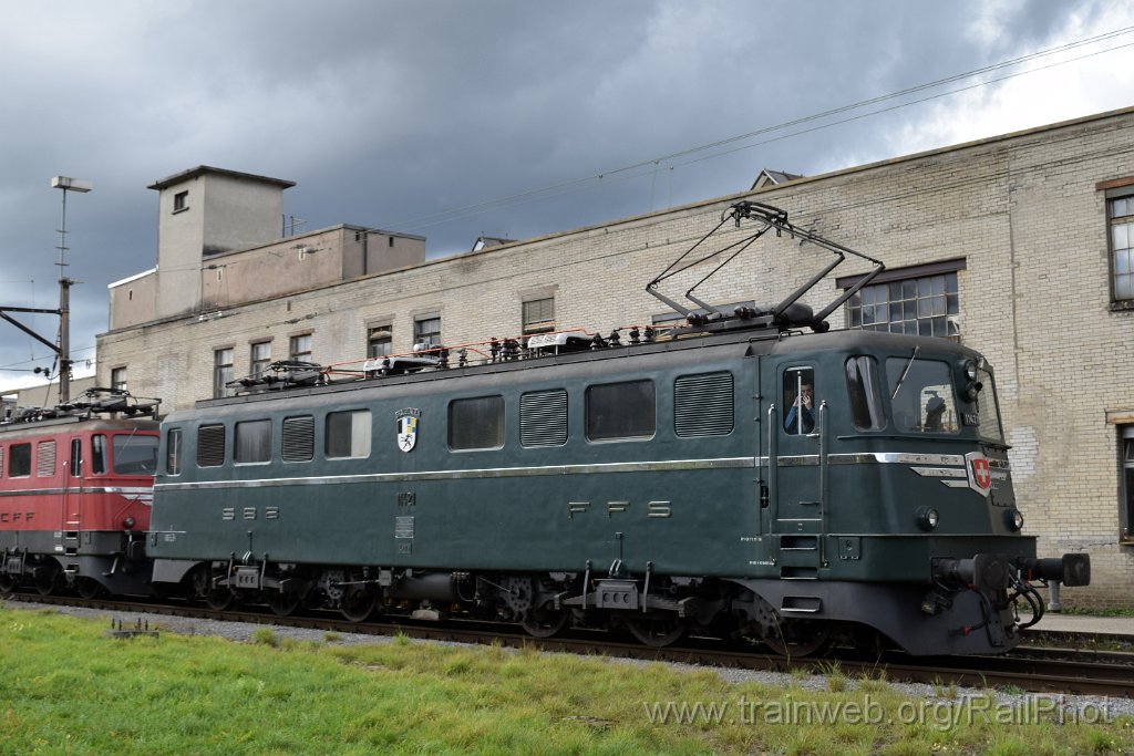 8846-0040-211023.jpg - SBB-CFF Ae 6/6 11421 "Graubünden / Grishun" / Olten 21.10.2023