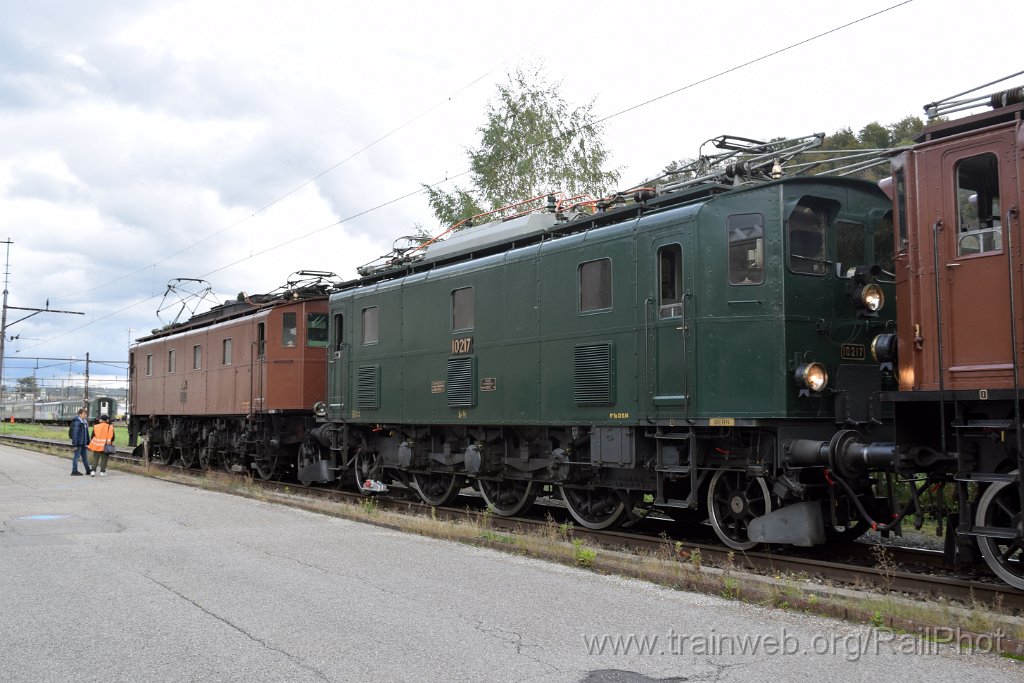 8851-0035-211023.jpg - SBB-CFF Be 4/7 12504 + Ae 3/5 10217 / Olten 21.10.2023