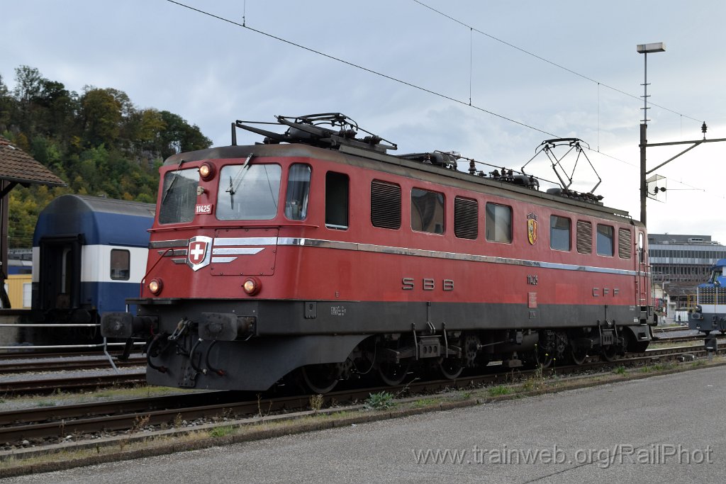 8852-0006-211023.jpg - SBB-CFF Ae 6/6 11425 "Genève" / Olten 21.10.2023