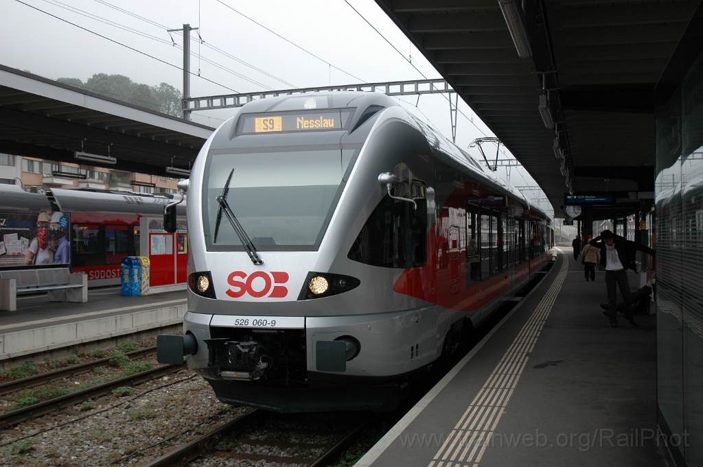 2972-0035-290913.jpg - SOB RABe 526.060-9 / Wattwil 29.9.2013