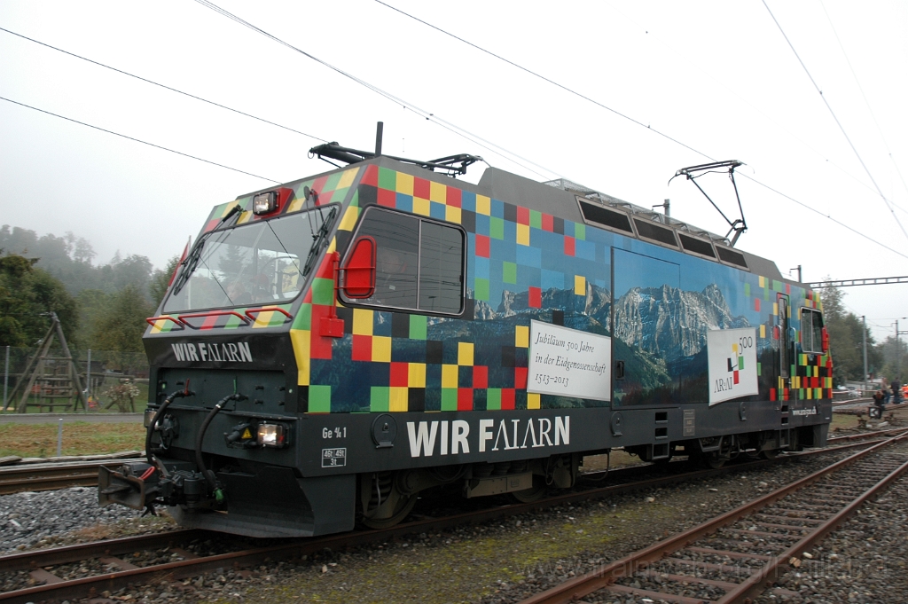 2976-0002-290913.jpg - AB Ge 4/4 1 "ARAI 13" / Gossau 29.9.2013