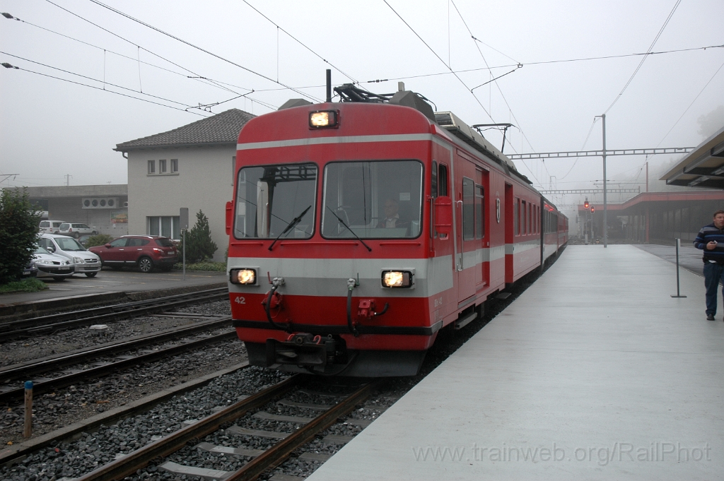 2979-0034-290913.jpg - AB BDe 4/4 42 "Herisau" / Herisau 29.9.2013