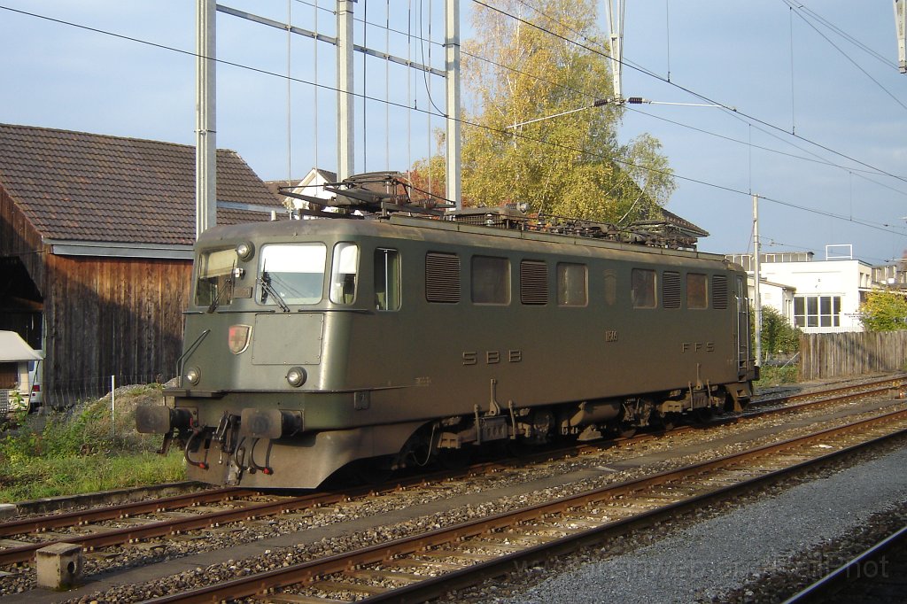 1265-0026-101106.jpg - SBB-CFF Ae 6/6 11509 «Gossau SG» / Hinwil 10.11.2006