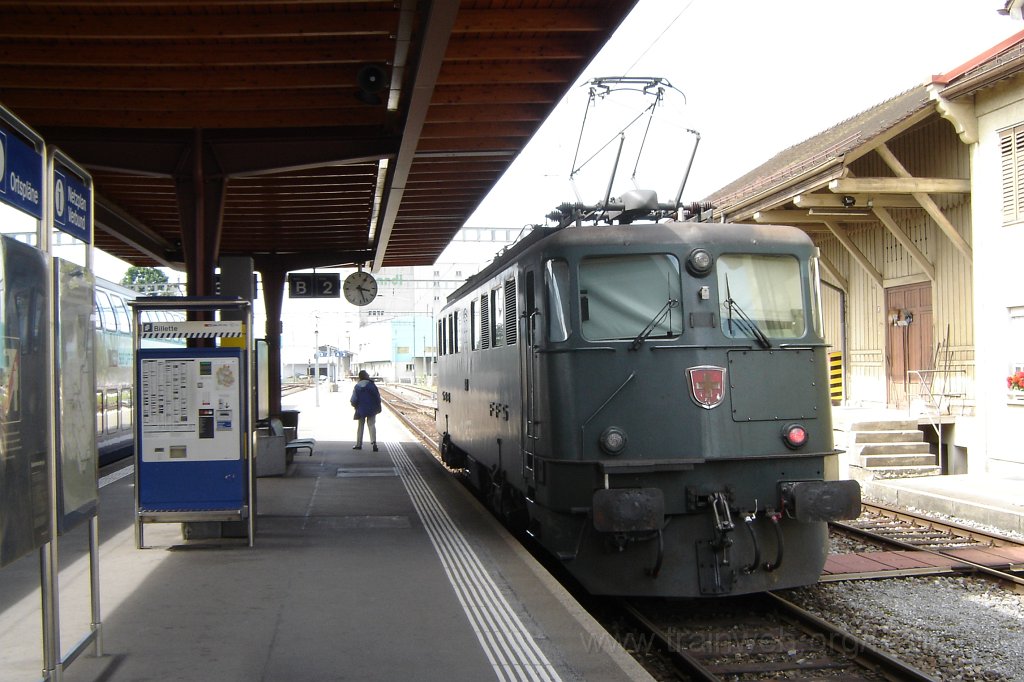 1530-0044-050808.jpg - SBB-CFF Ae 6/6 11491 «Wohlen» / Hinwil 5.8.2008