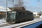 SBB-CFF Ae 6/6 11451 «Winterthur» / Hinwil 14.2.2006 1138-0040-140206