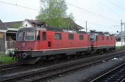 SBB-CFF Re 4/4'' 11315 + 11168 / Hinwil 11.5.2006 1174-0040-110506