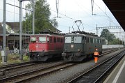SBB-CFF Ae 6/6 11520 «Langnau BE» + 11452 «Baden» /... 1208-0037-110806