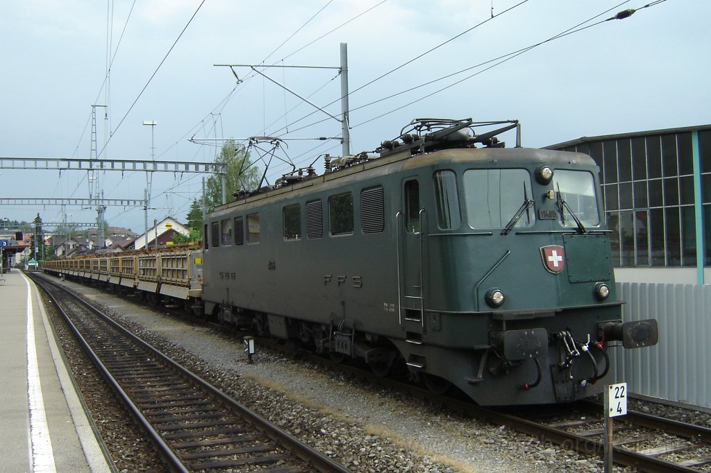1189-0031-160606.jpg - SBB-CFF Ae 6/6 11495 «Bülach» / Hinwil 16.6.2006