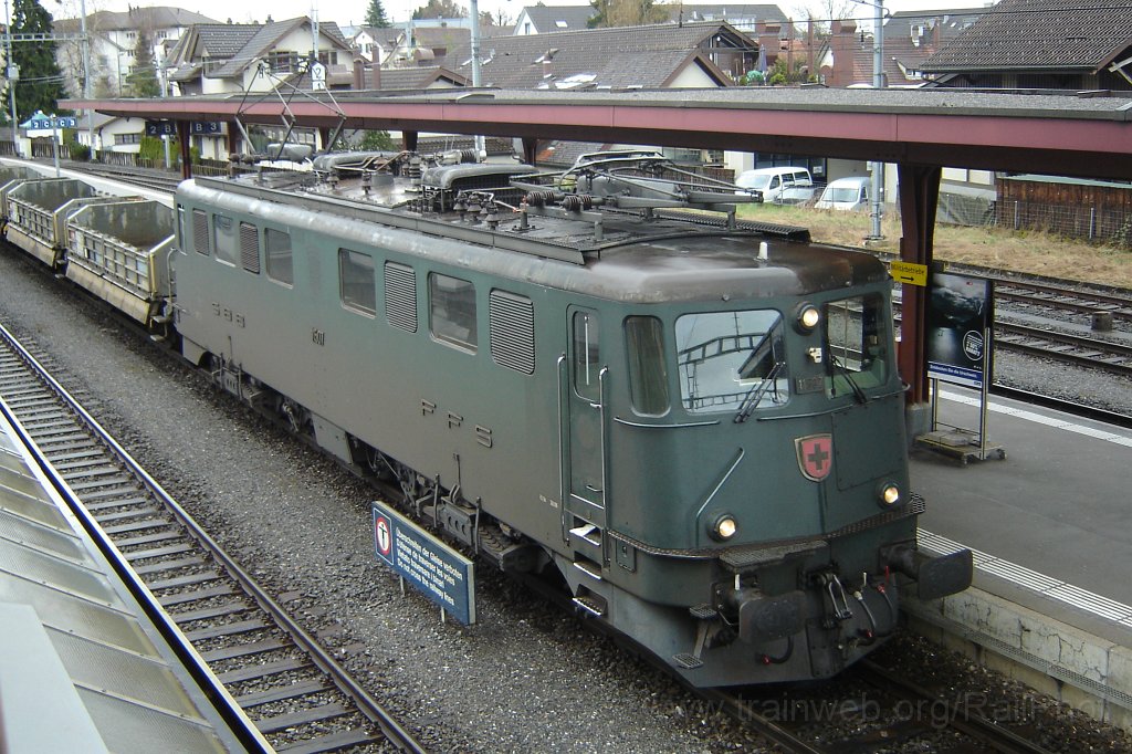 1462-0049-140408.jpg - SBB-CFF Ae 6/6 11507 «Wildegg» / Hinwil 14.4.2008