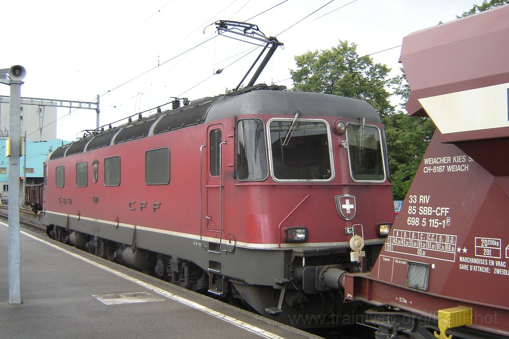1065-0024-080705.jpg - SBB-CFF Re 6/6 11629 «Interlaken» / Hinwil SBB 8.7.2005