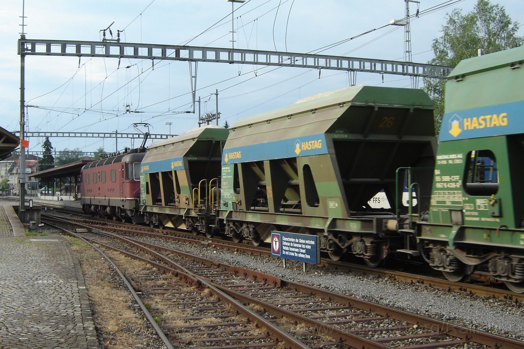 1200-0039-050706.jpg - SBB-CFF Re 6/6 11649 «Aarberg» / Hinwil 5.7.2006