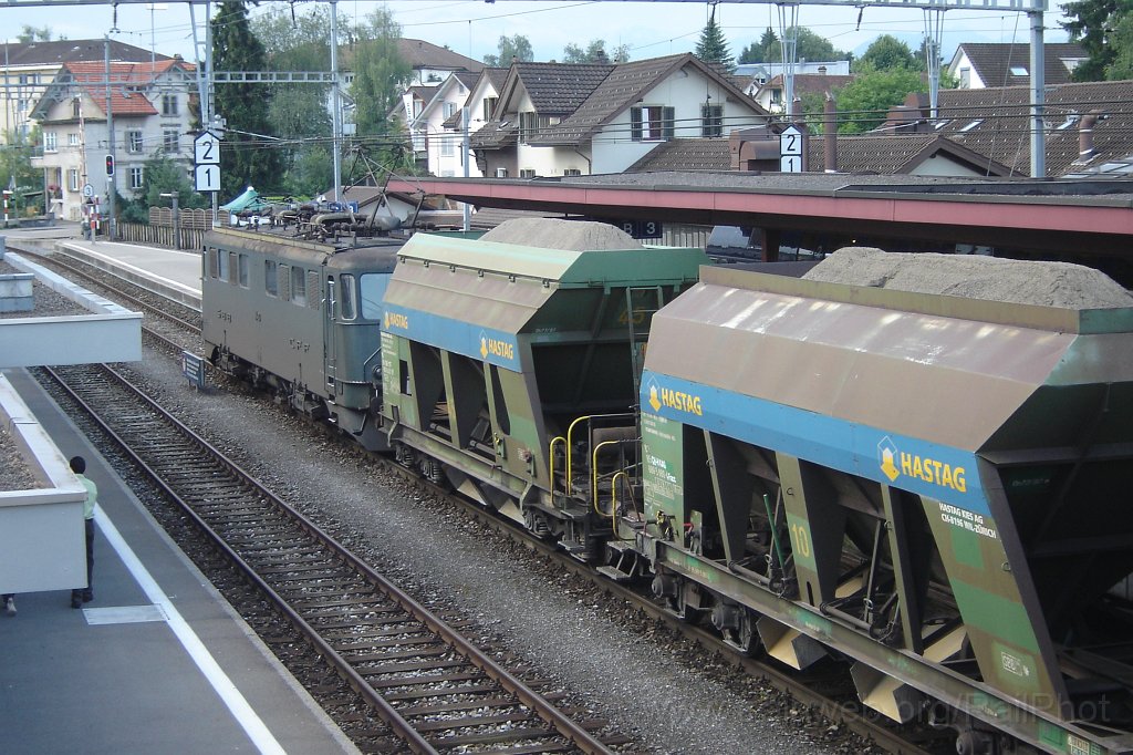 1351-0032-210607.jpg - SBB-CFF Ae 6/6 11483 «Jura» / Hinwil 21.6.2007