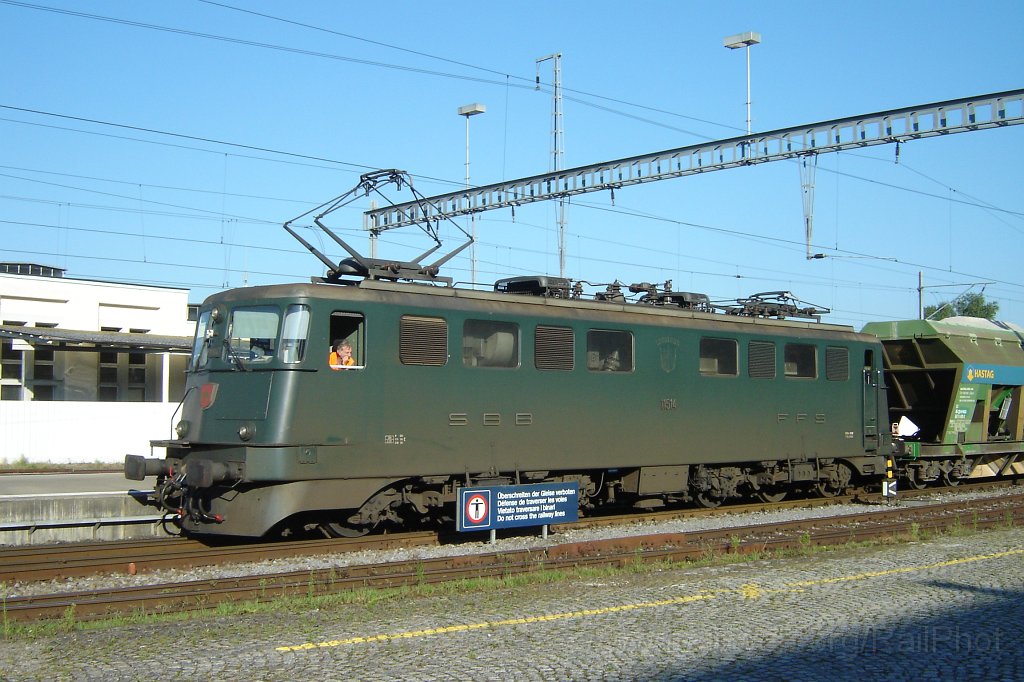 1365-0012-260707.jpg - SBB-CFF Ae 6/6 11514 «Weinfelden» / Hinwil 26.7.2007