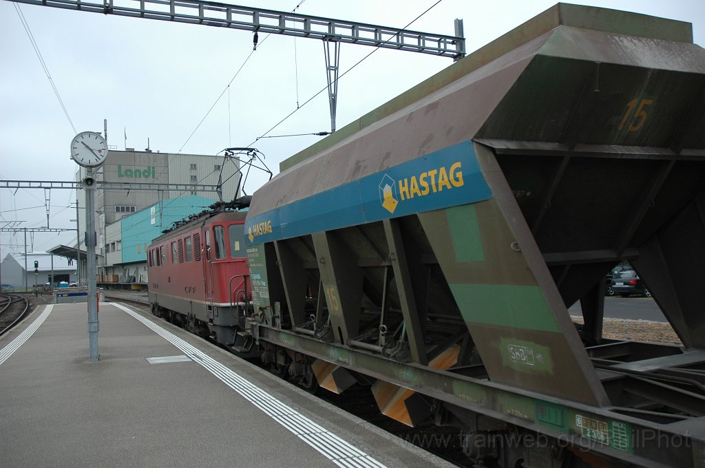 1565-0035-240908.jpg - SBB-CFF Ae 6/6 11454 «Yverdon» / Hinwil 24.9.2008
