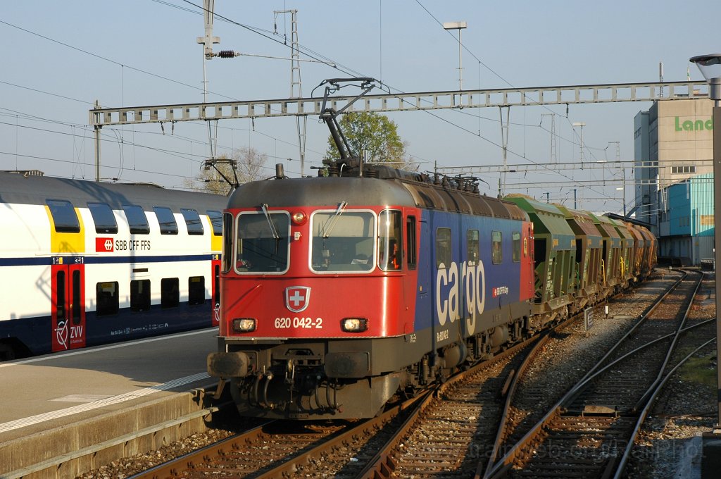 1655-0010-220409.jpg - SBB-CFF Re 620.042-2 «Monthey» / Hinwil 22.4.2009
