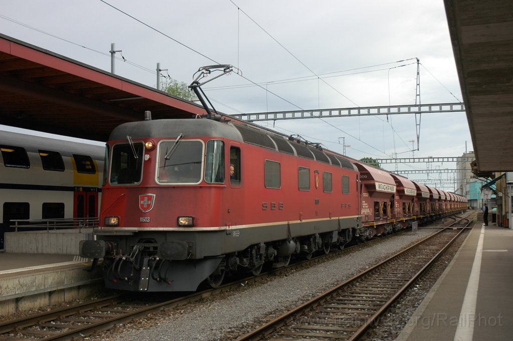 1663-0023-120509.jpg - SBB-CFF Re 6/6 11603 «Wädenswil» / Hinwil 12.5.2009