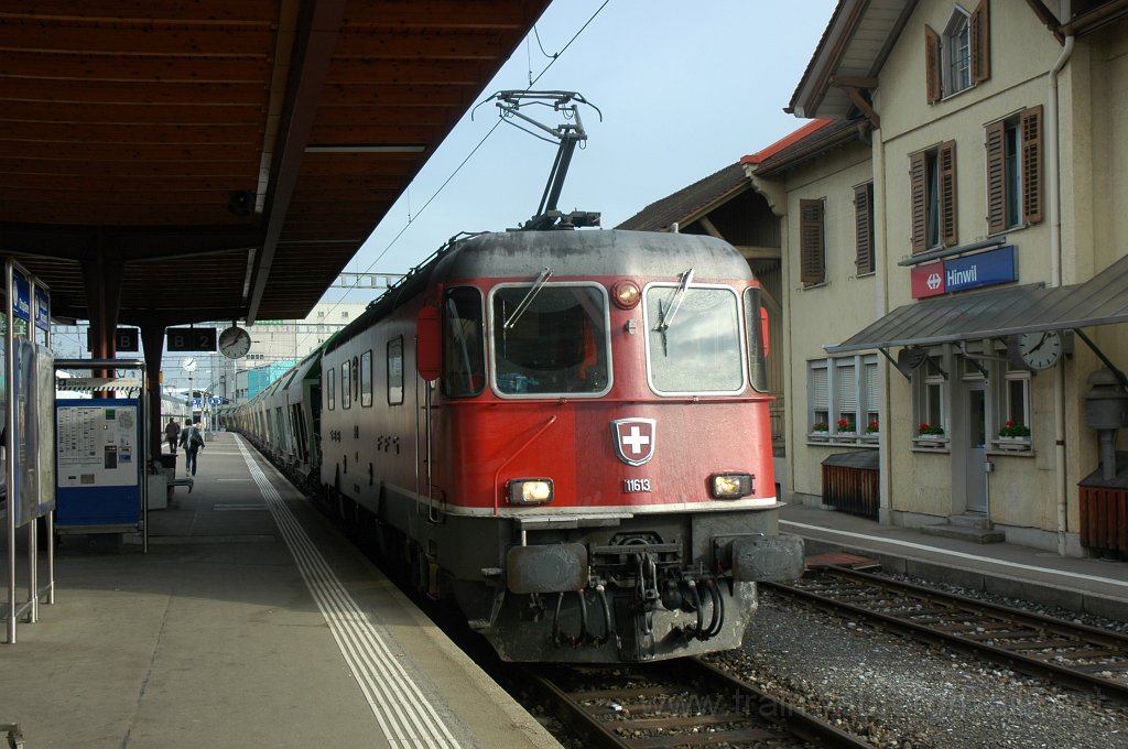 1663-0029-140509.jpg - SBB-CFF Re 6/6 11613 «Rapperswil» / Hinwil 14.5.2009