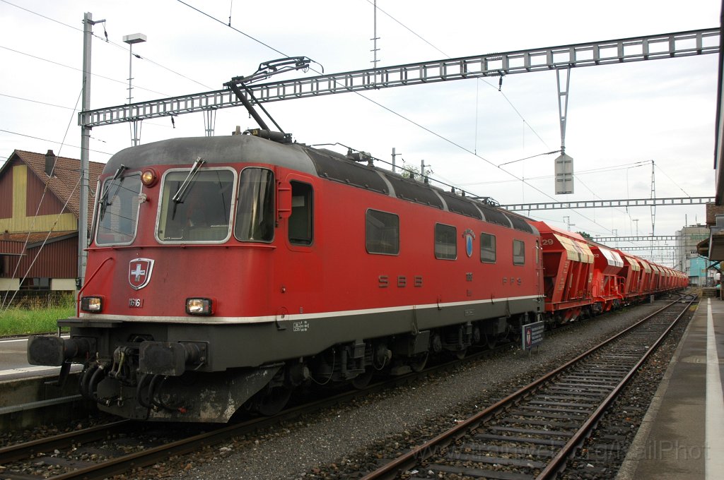 1687-0026-190609.jpg - SBB-CFF Re 6/6 11616 «Illnau-Effretikon» / Hinwil 19.6.2009