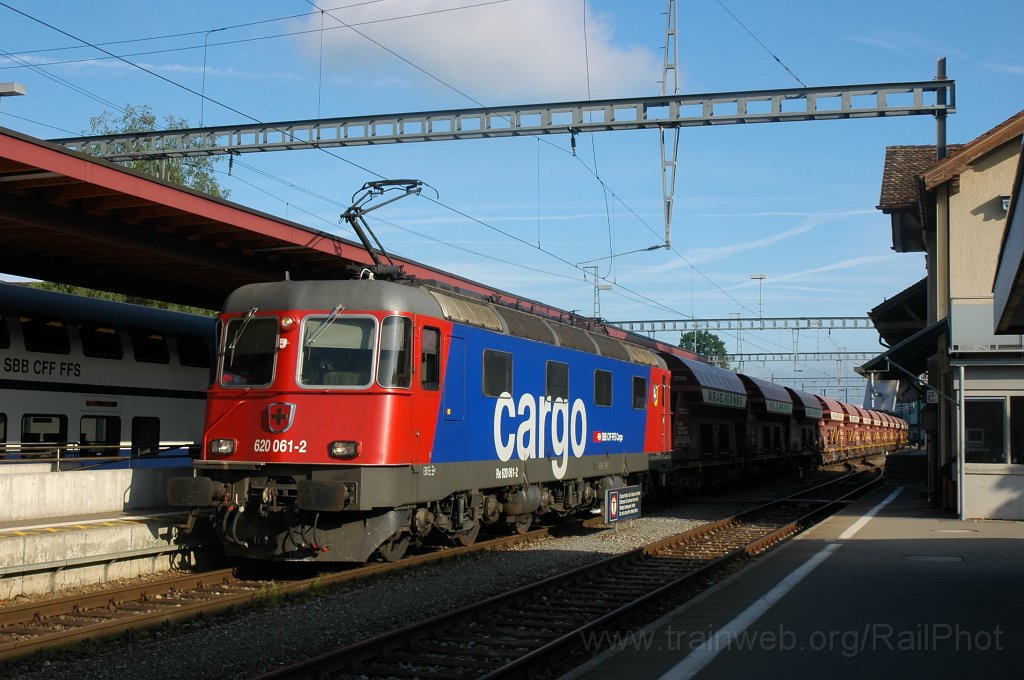 1688-0014-250609.jpg - SBB-CFF Re 620.061-2 «Gampel-Steg» / Hinwil 25.6.2009
