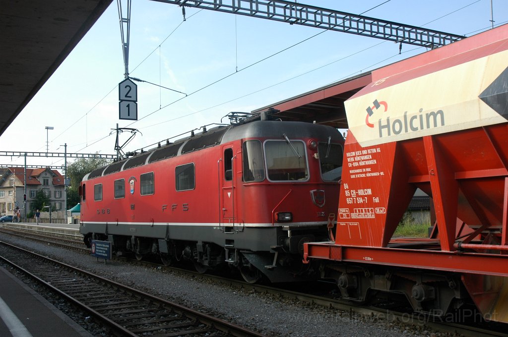 1688-0020-260609.jpg - SBB-CFF Re 6/6 11621 «Taverne-Torricella» / Hinwil 26.6.2009
