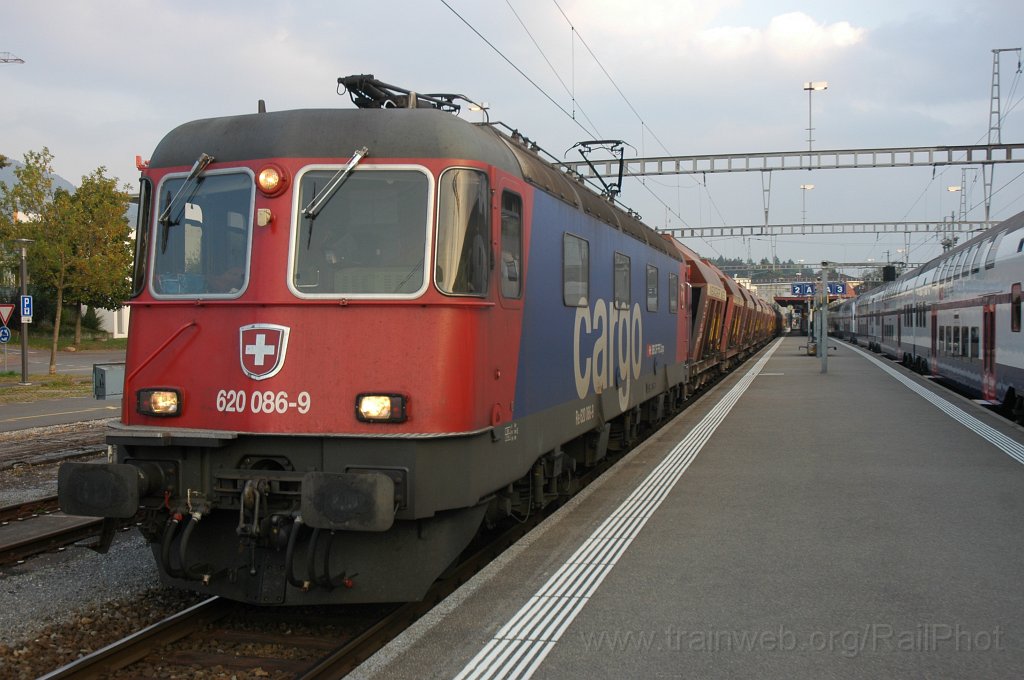 1775-0015-110909.jpg - SBB-CFF Re 620.086-9 «Hochdorf» / Hinwil 11.9.2009