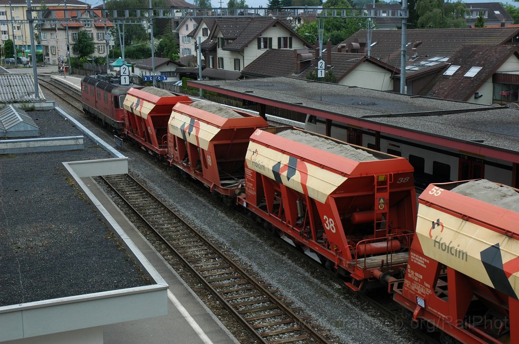 1896-0034-210610.jpg - SBB-CFF Re 6/6 11601 «Morges» / Hinwil 21.6.2010