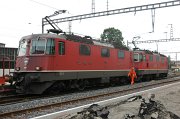 SBB-CFF Re 4/4'' 11168 + 11236 / Hinwil 26.7.2010 1953-0028-260710