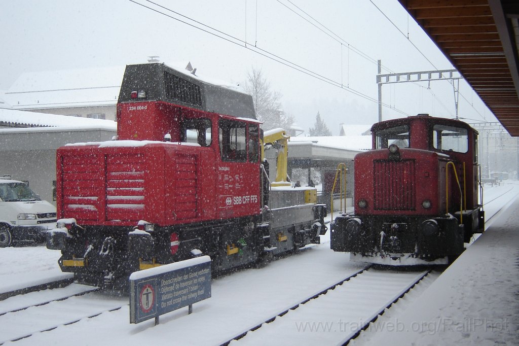 1130-0031-251105.jpg - SBB-CFF Tm 234.004-0 + Tm IV 8794 / Hinwil 25.11.2005