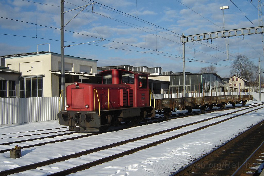 1138-0049-140206.jpg - SBB-CFF Tm IV 8751 / Hinwil 14.2.2006