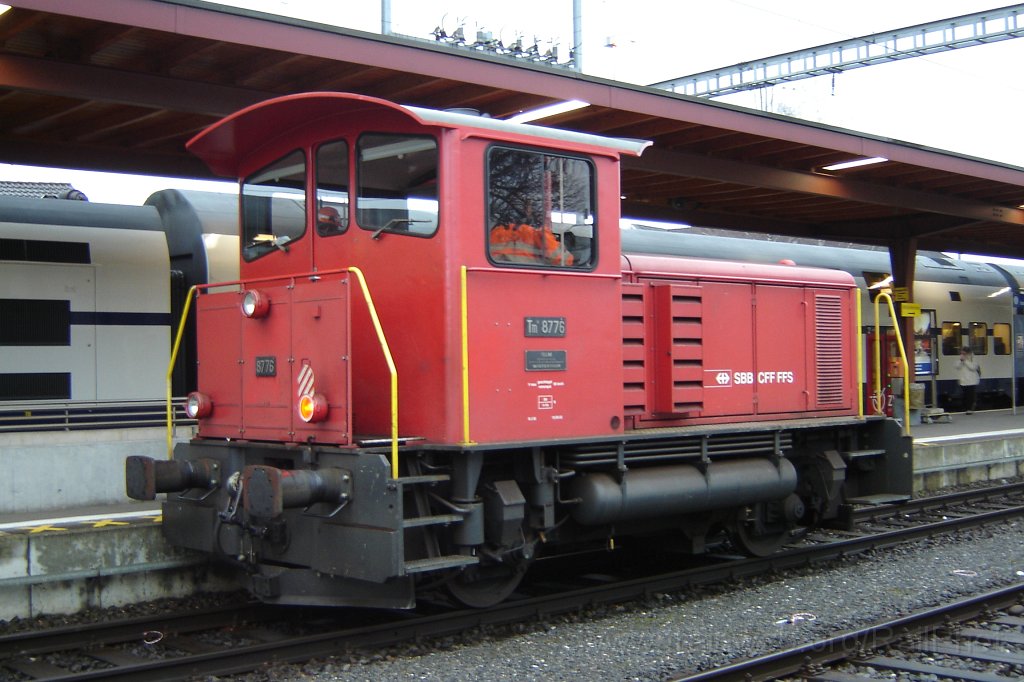1456-0017-170308.jpg - SBB-CFF Tm IV 8776 / Hinwil 17.3.2008